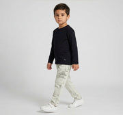 Cloud Wash Denim Bottom Off White