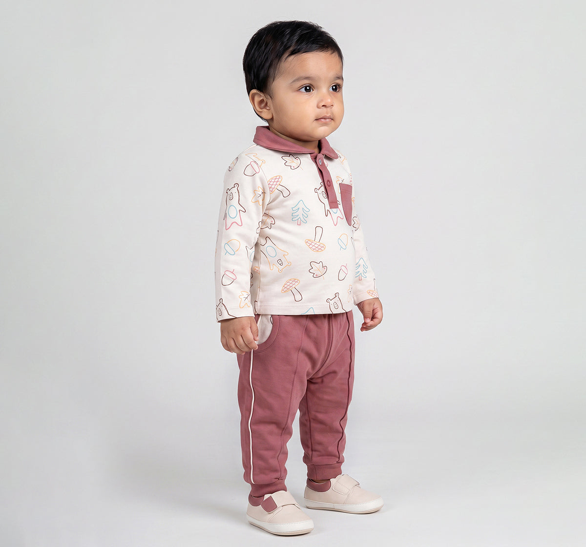 Aop Tee & Jogger Co-Ord Set Multicolor