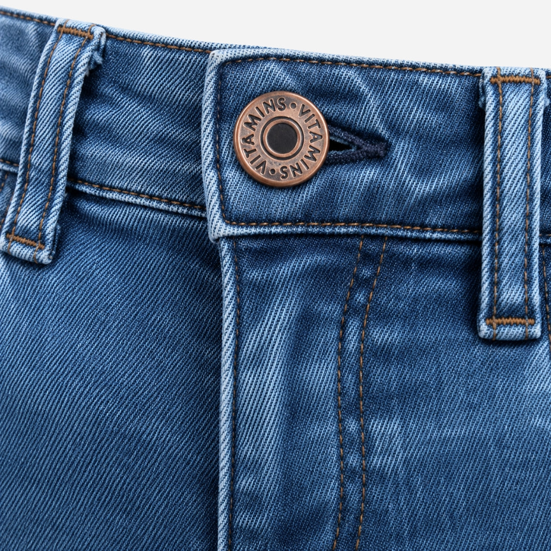 Girls DX Blue Denim Bootcut Pants