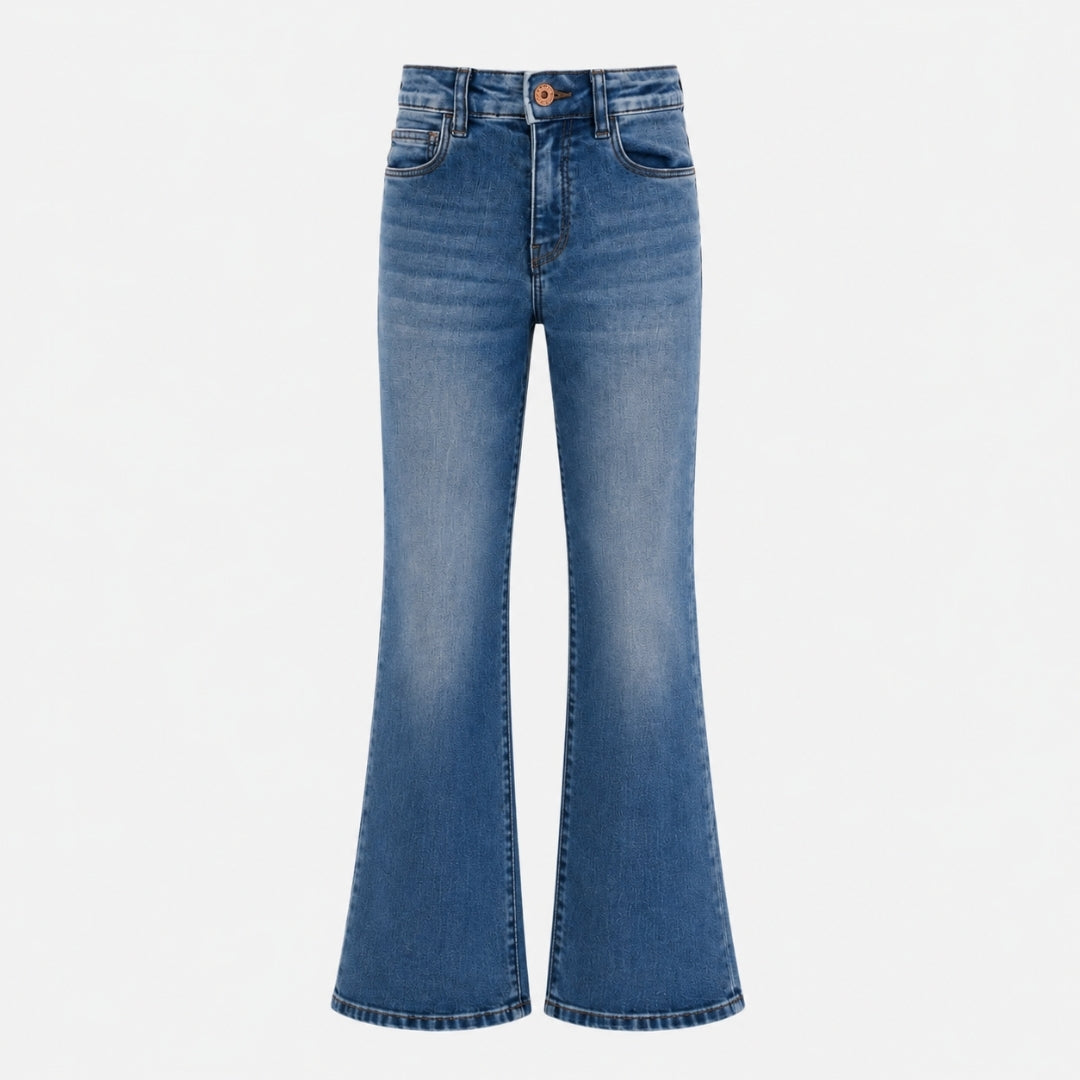 Girls DX Blue Denim Bootcut Pants