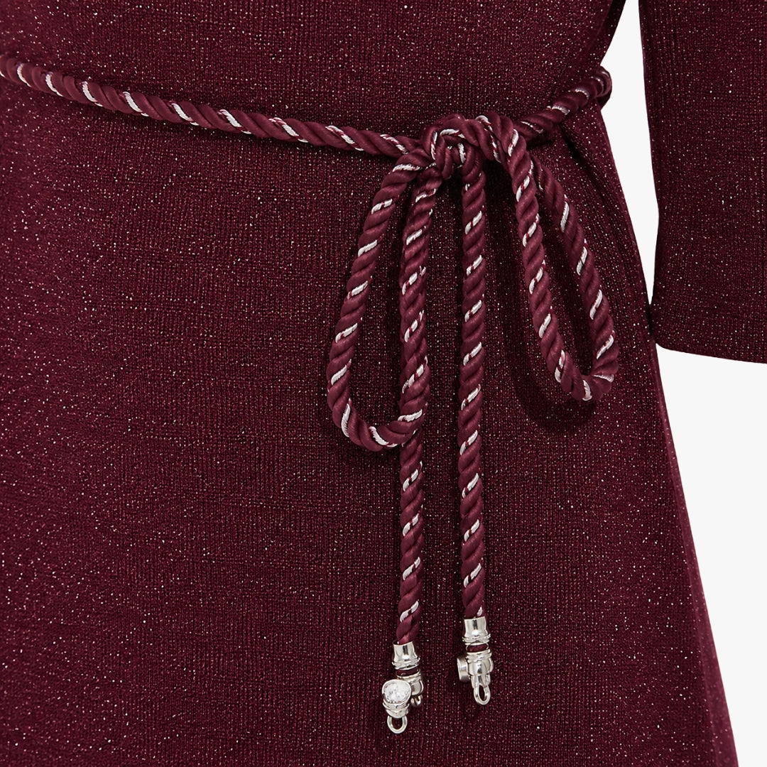 Girls Salsa Knit Medium-Sleeve Dress