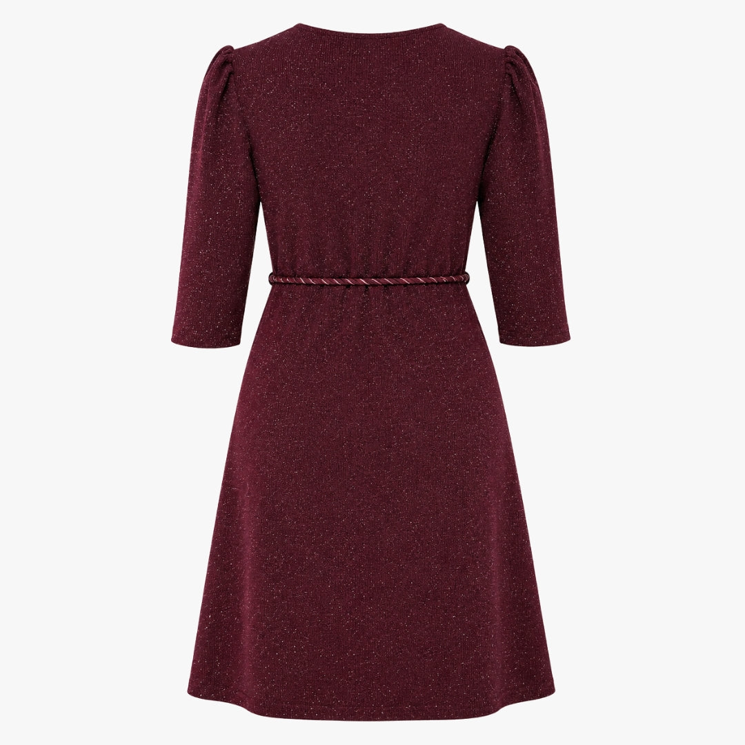 Girls Salsa Knit Medium-Sleeve Dress