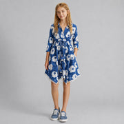 Vitamins Girls Woven Dress Indigo Blue