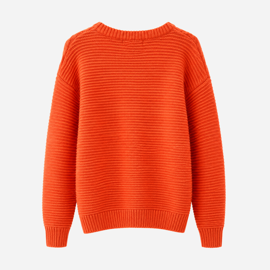 Girls Autumn Glory Cable Knit Full-Sleeve Sweater