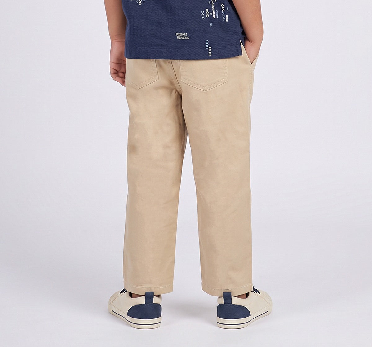 Cotton Twill Trouser Beige