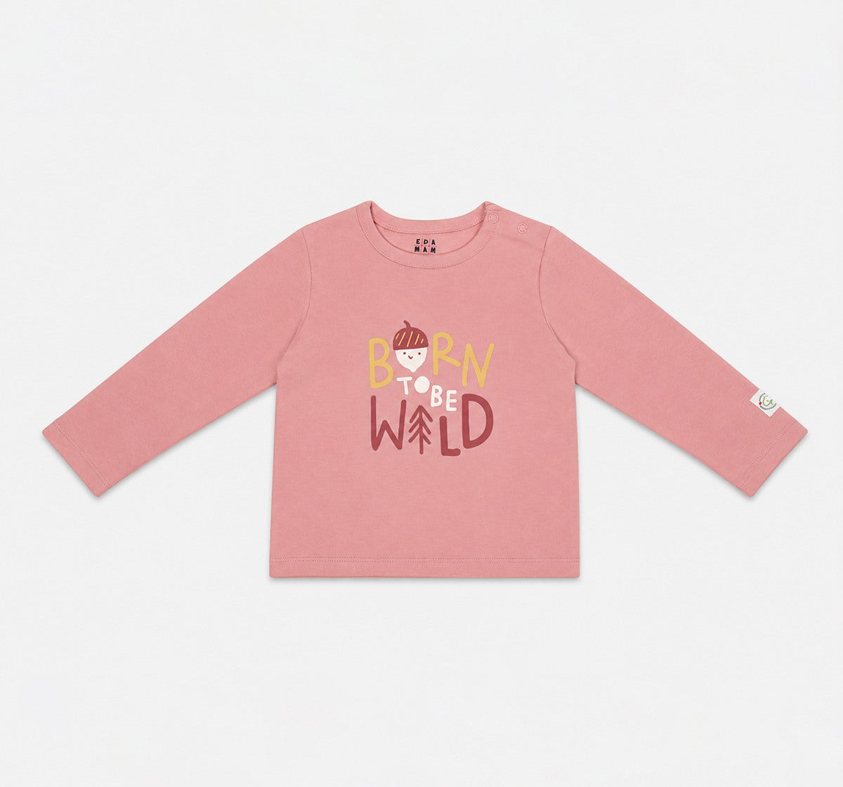 Full Sleeve Tees Multi Pack of 2 Waffle+Interlock