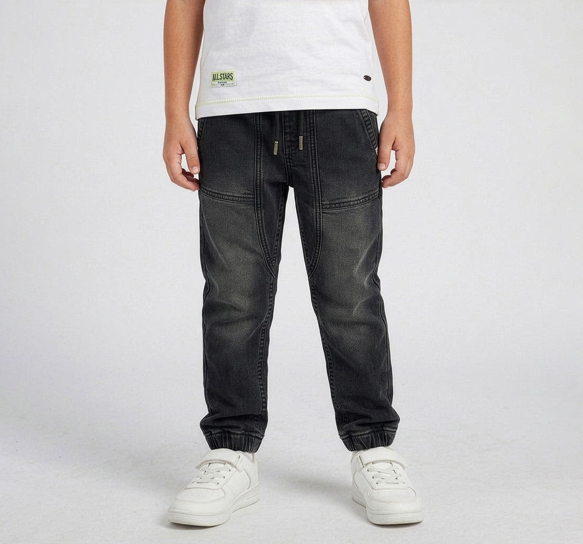Denim Jogger 9 Oz Cotton Denim Black