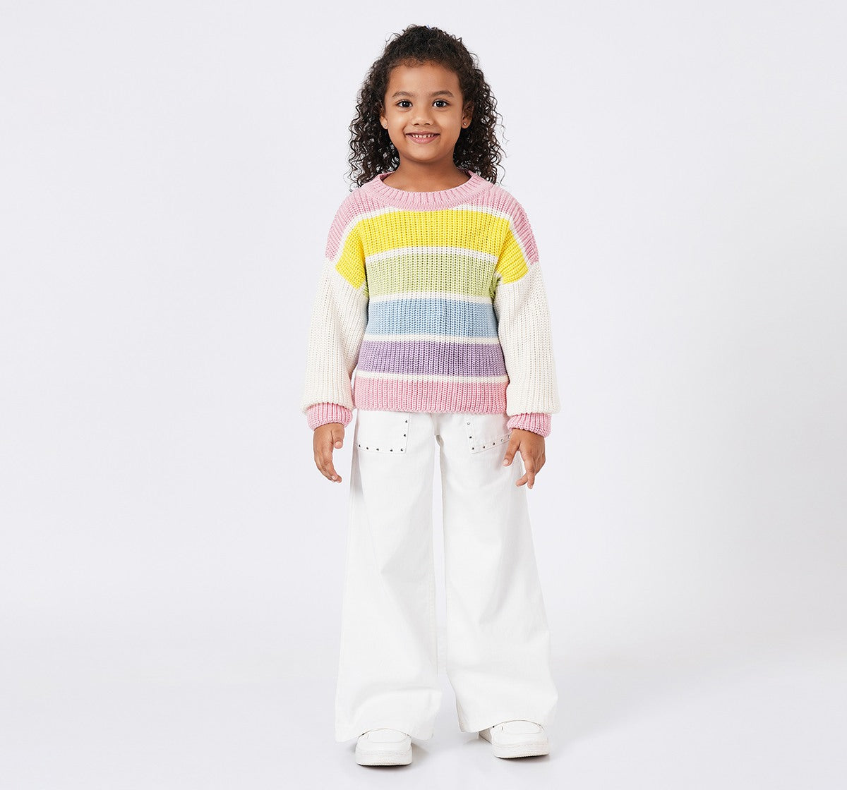 Colour Block Sweater Multicolor