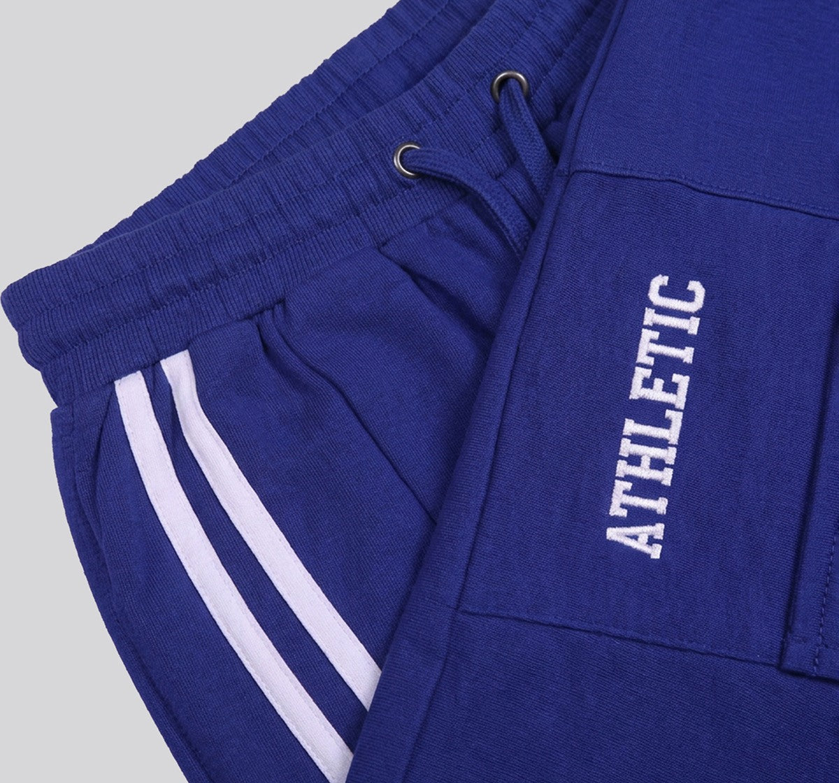Straight Fit Track Pants Blue