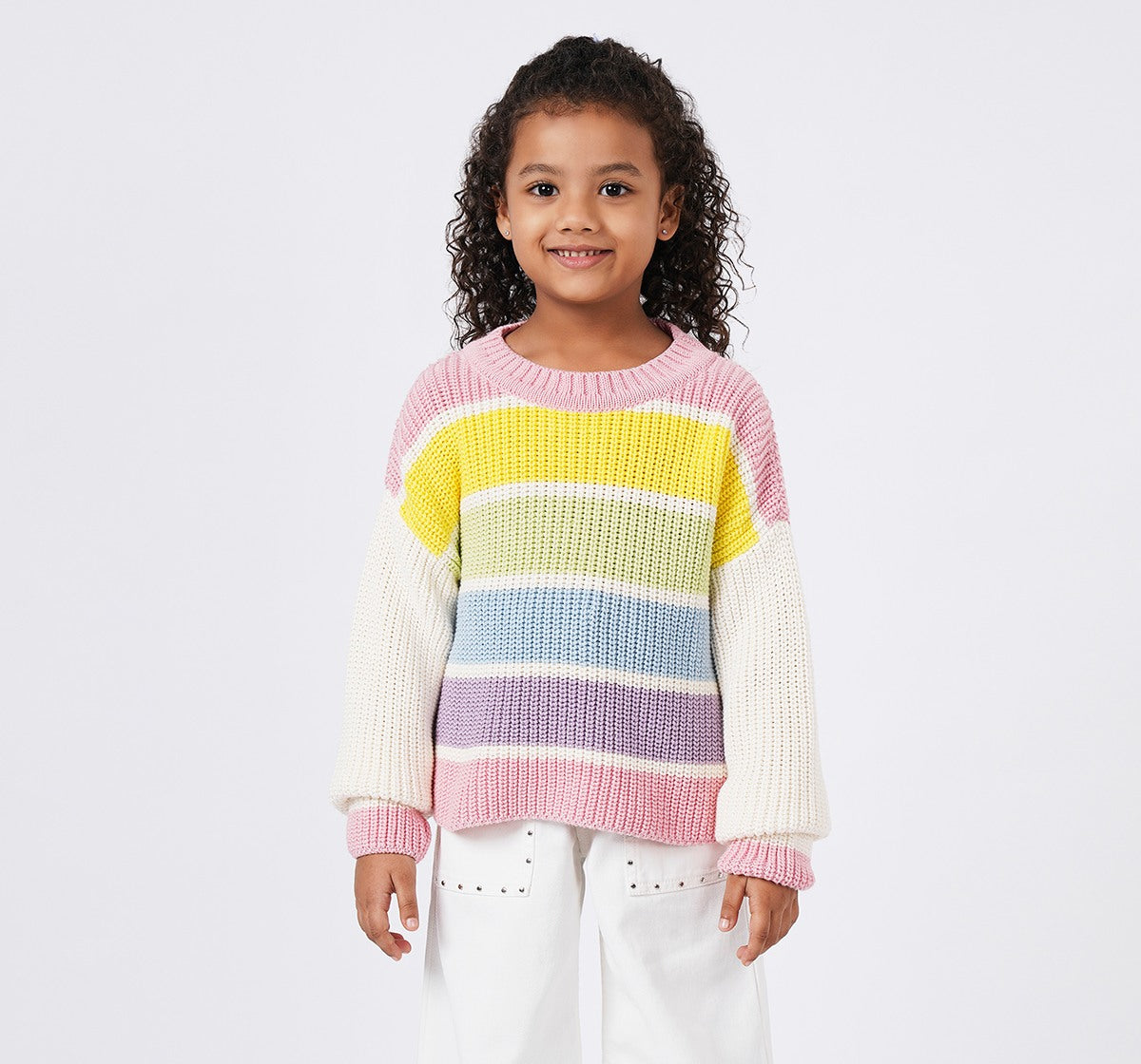 Colour Block Sweater Multicolor