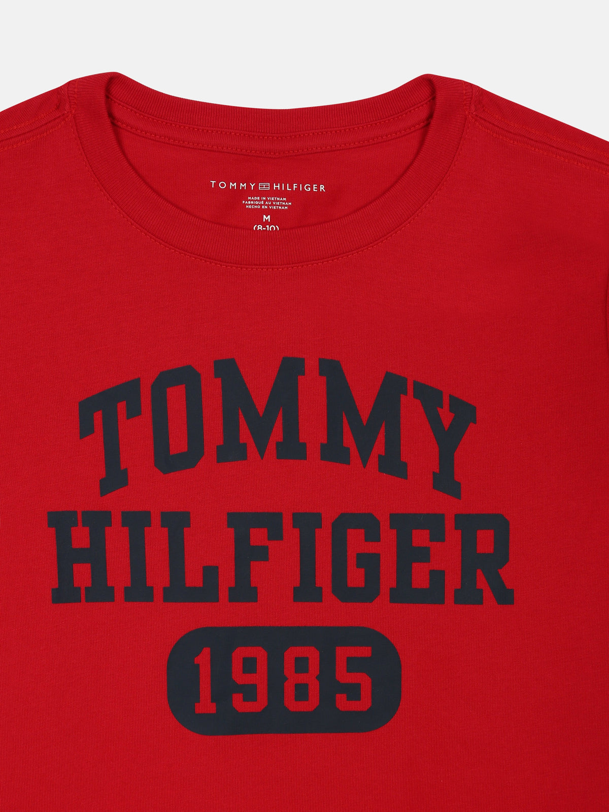 Boys Logo Regular Fit Cotton T-Shirt Essential