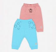 Jogger Fit Bottoms Multi Pack of 2 Waffle+Brushed Looper