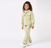 Barrel Fit Corduroy Pant Green
