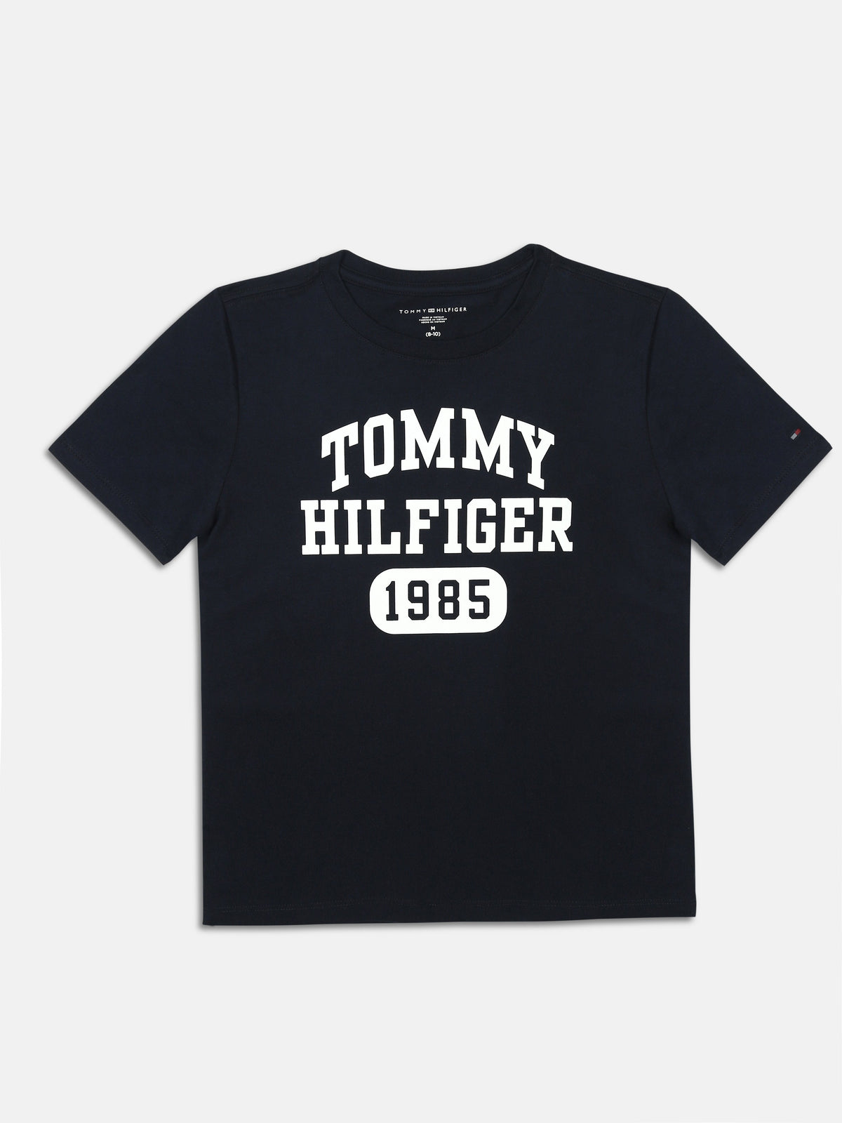 Boys Logo Regular Fit Cotton T-Shirt Desert Sky Classic
