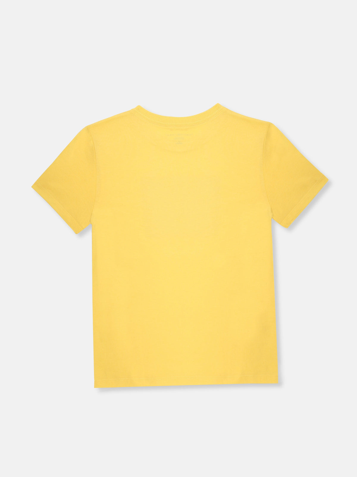 Boys Logo Regular Fit Cotton T-Shirt Soleil