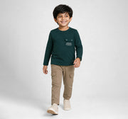 Full Sleeves Rugby Polo T-Shirt Green