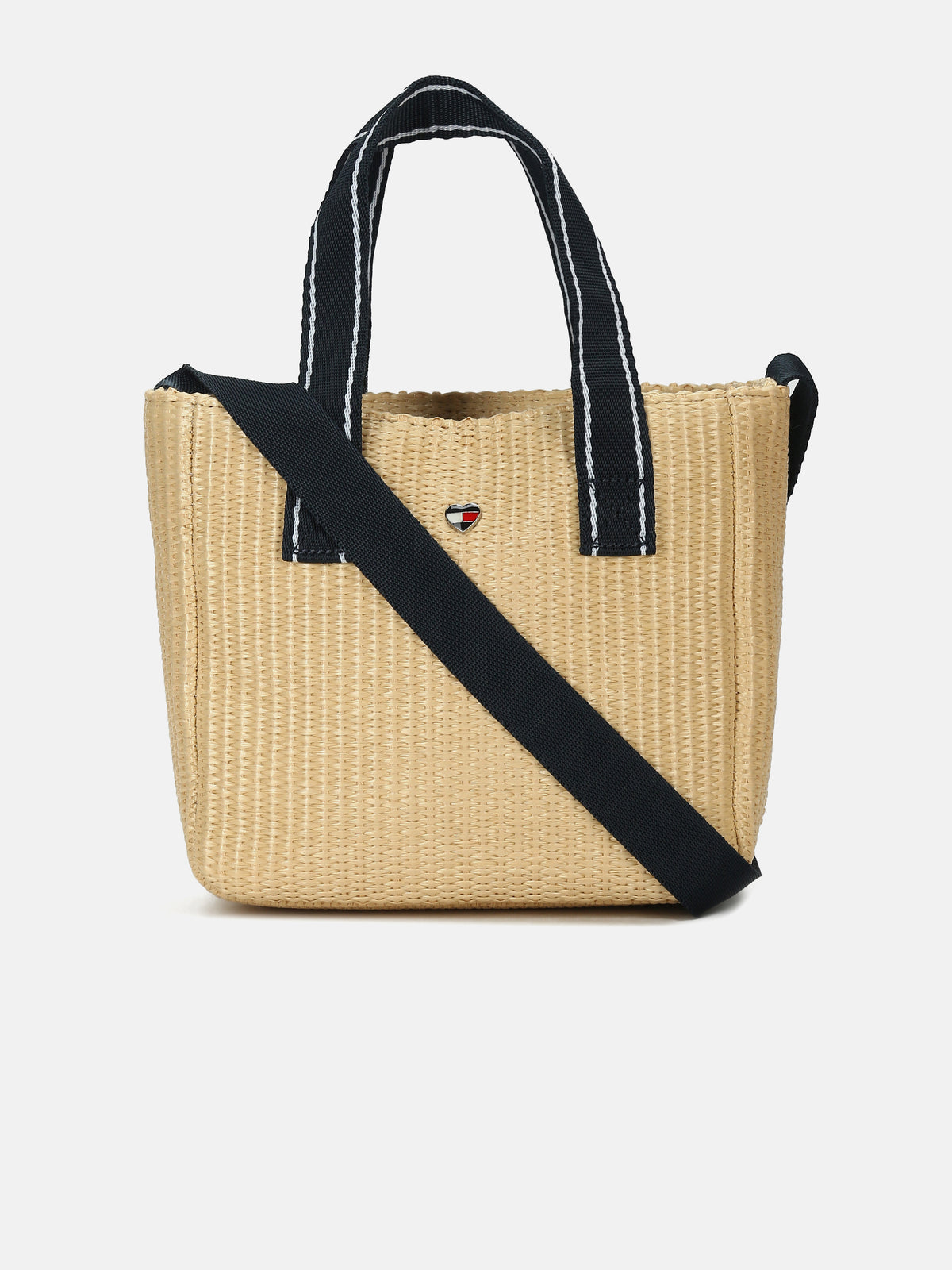 Textured Handbag for Girls Beige
