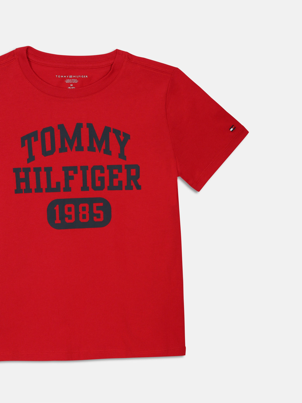 Boys Logo Regular Fit Cotton T-Shirt Essential