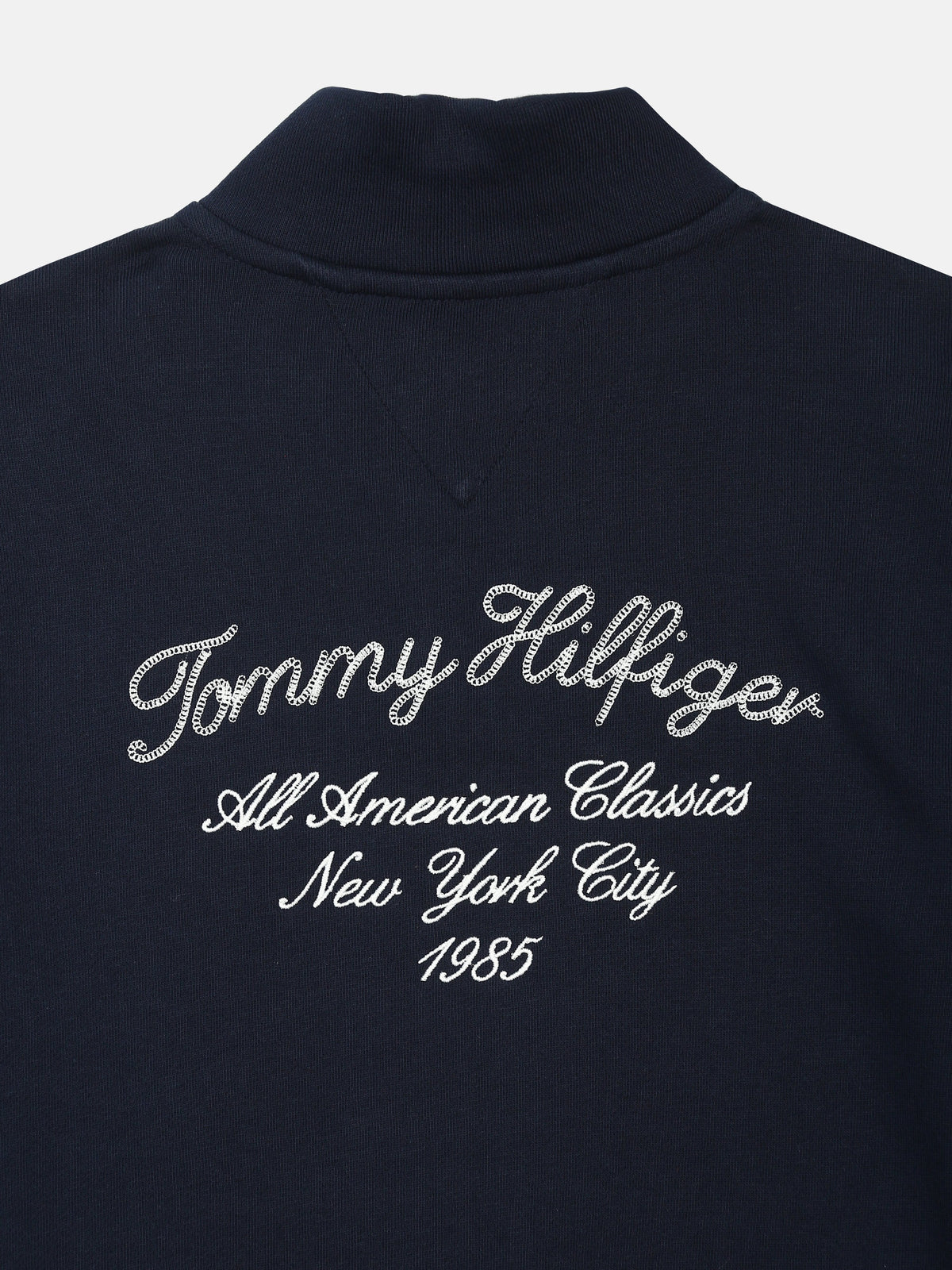Boys Embroidered Logo Regular Fit Sweatshirt Dark Night Navy