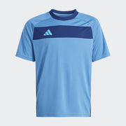 Boys Blue Printed Sports T-Shirt Relaxed Fit Recycled Polyester