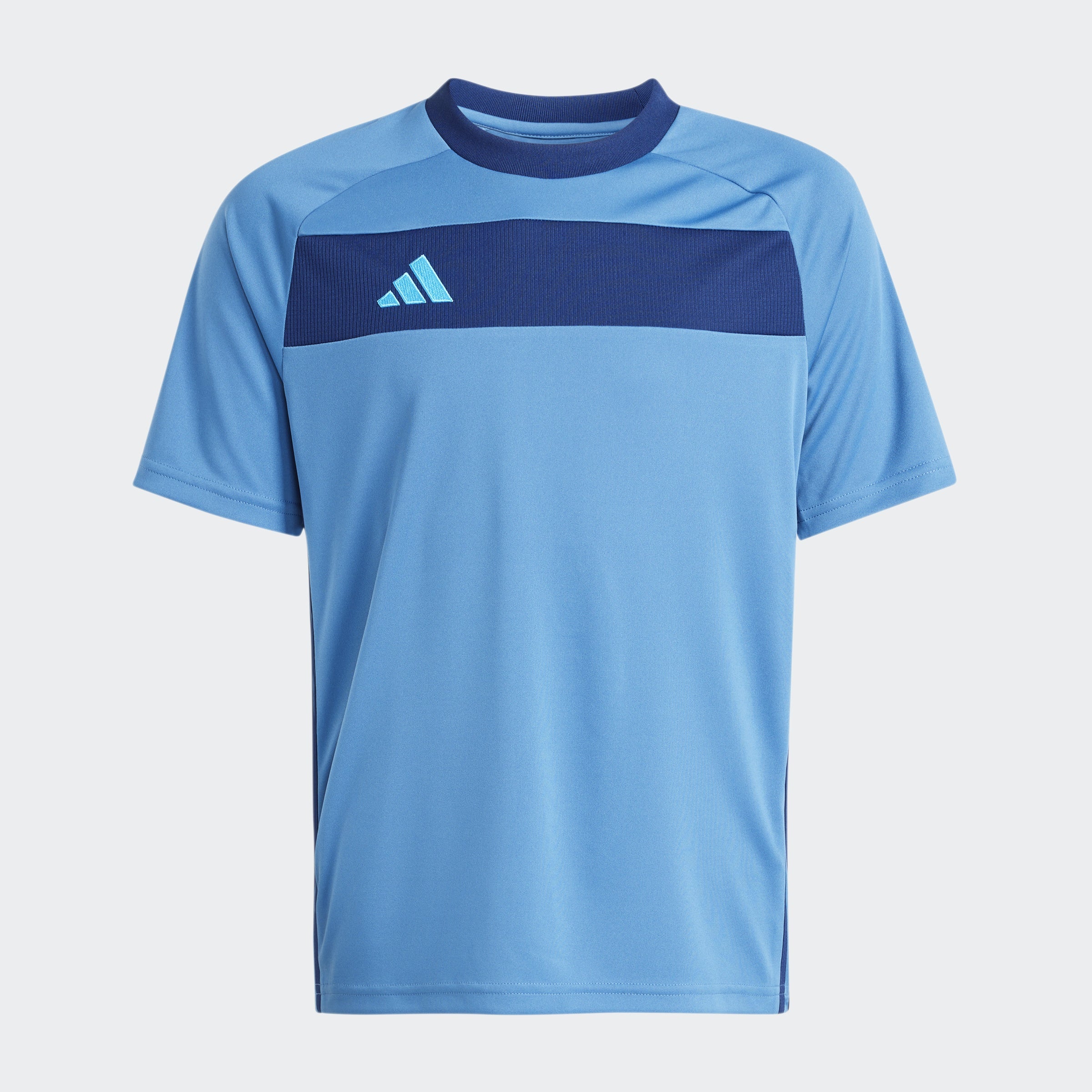 Boys Blue Printed Sports T-Shirt Relaxed Fit Recycled Polyester
