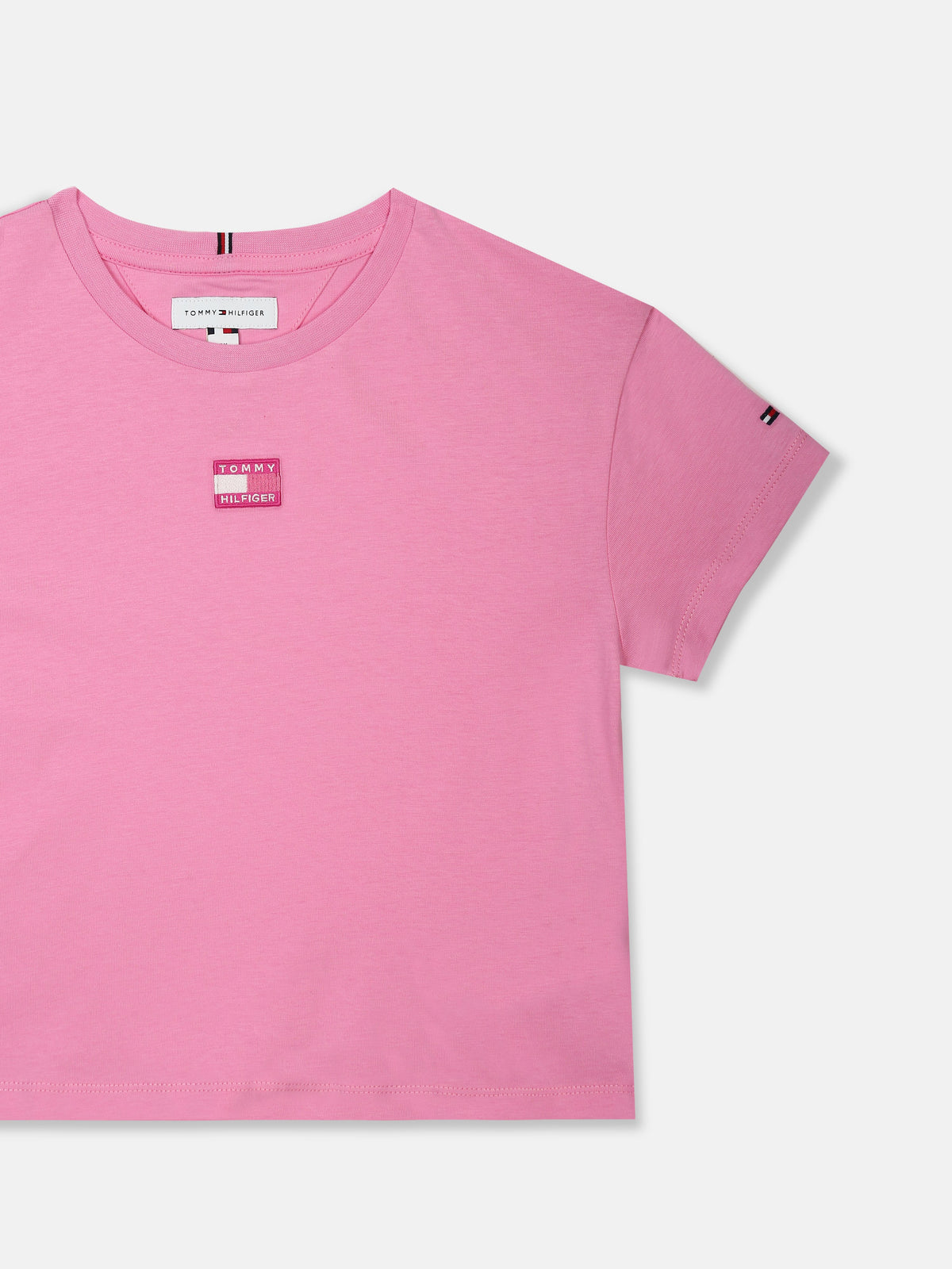 Logo T-Shirt for Girls Pink