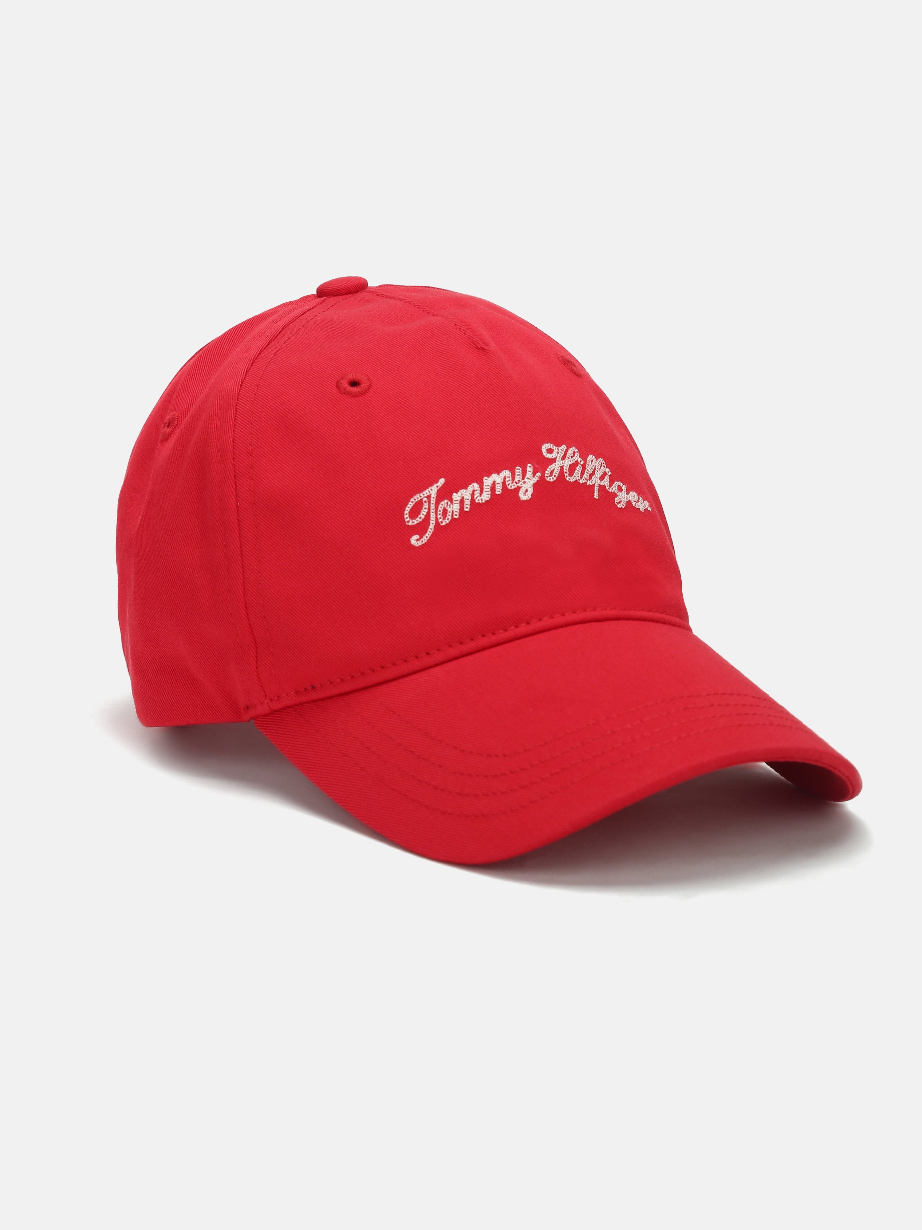 Logo Baseball Cap for Boys Red