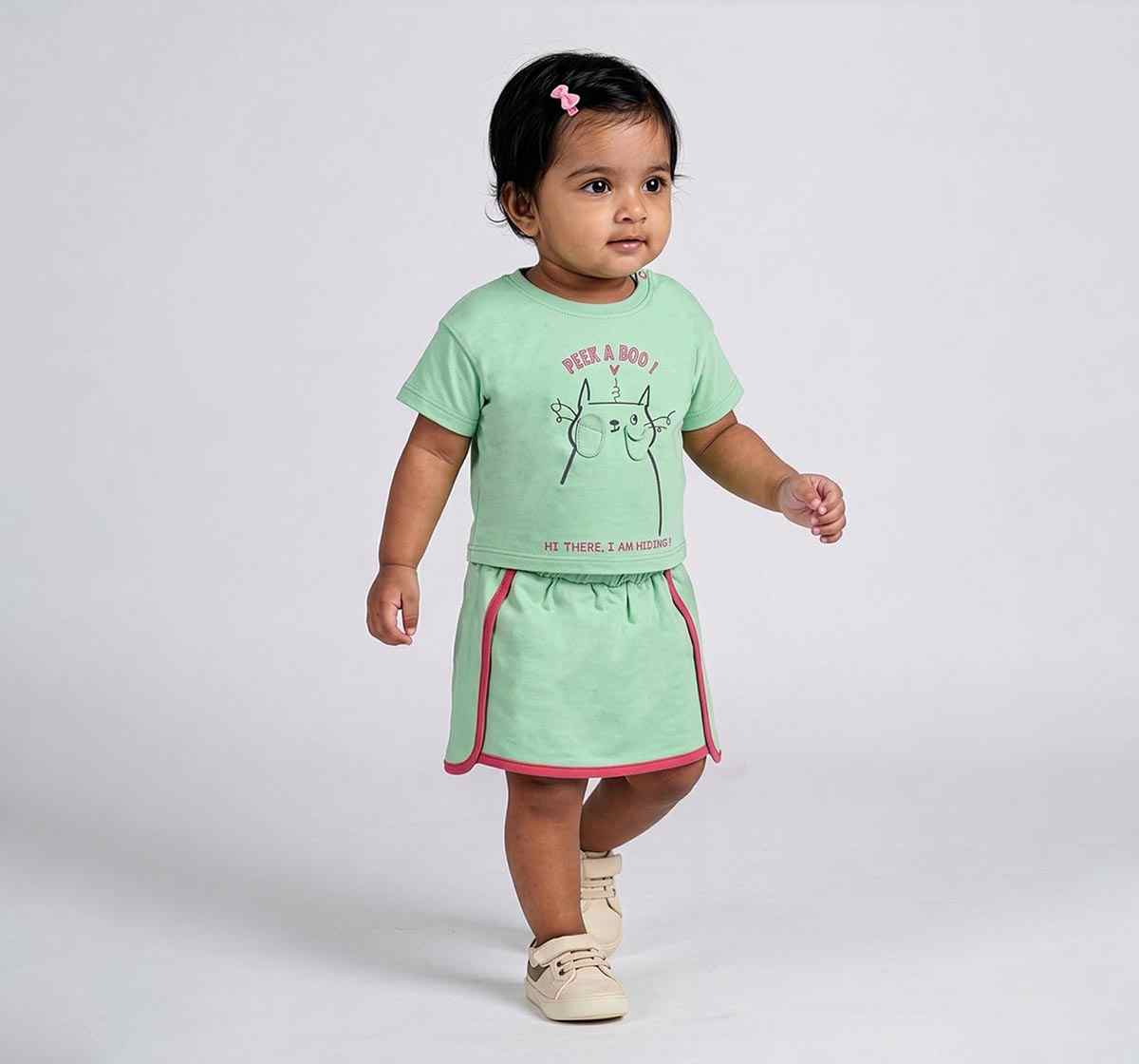 Te & Skort Set Green