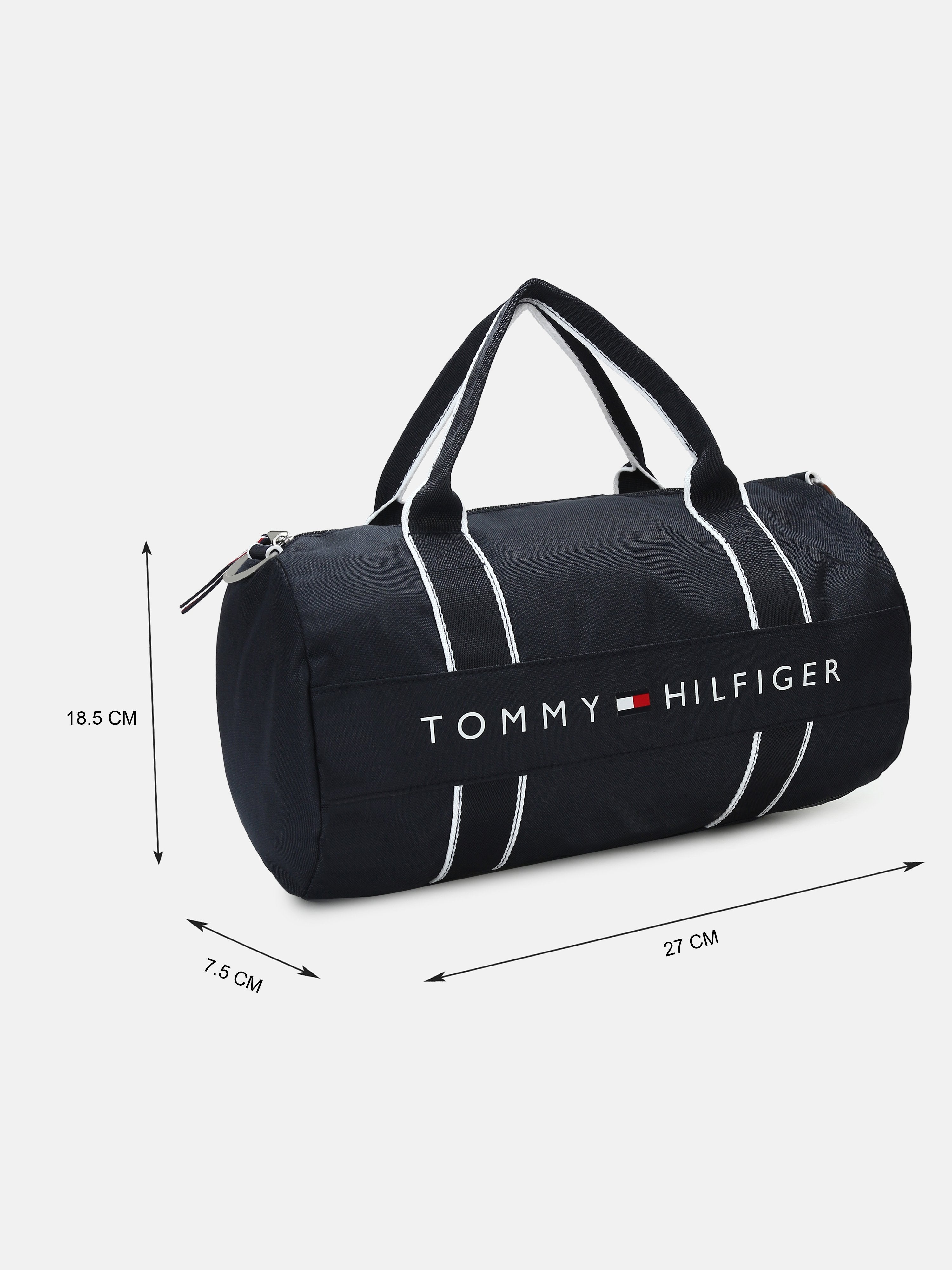 Logo Duffle Bag for Boys Navy