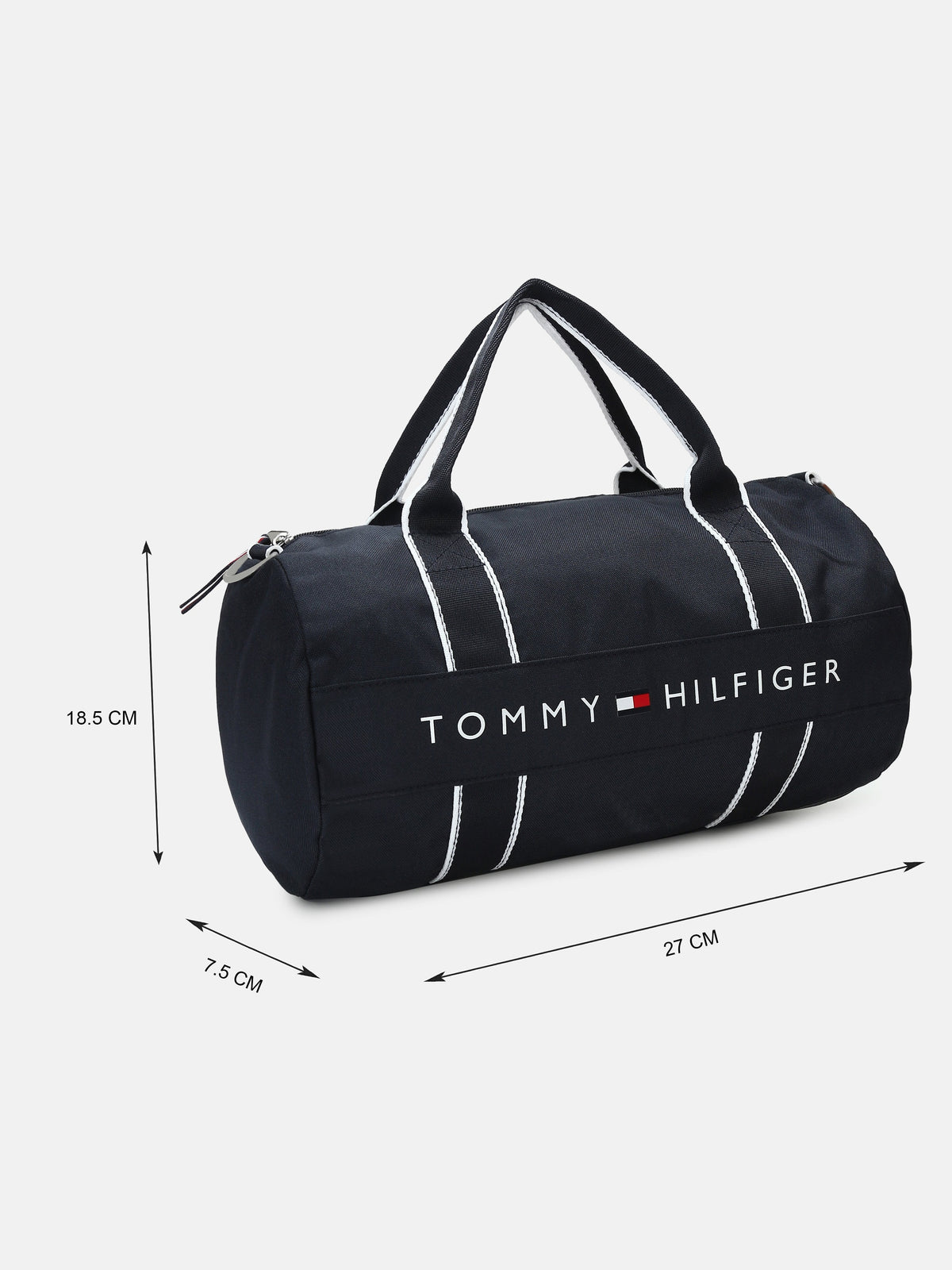 Boys Logo Navy Polyester Duffle Bag Sky Captain