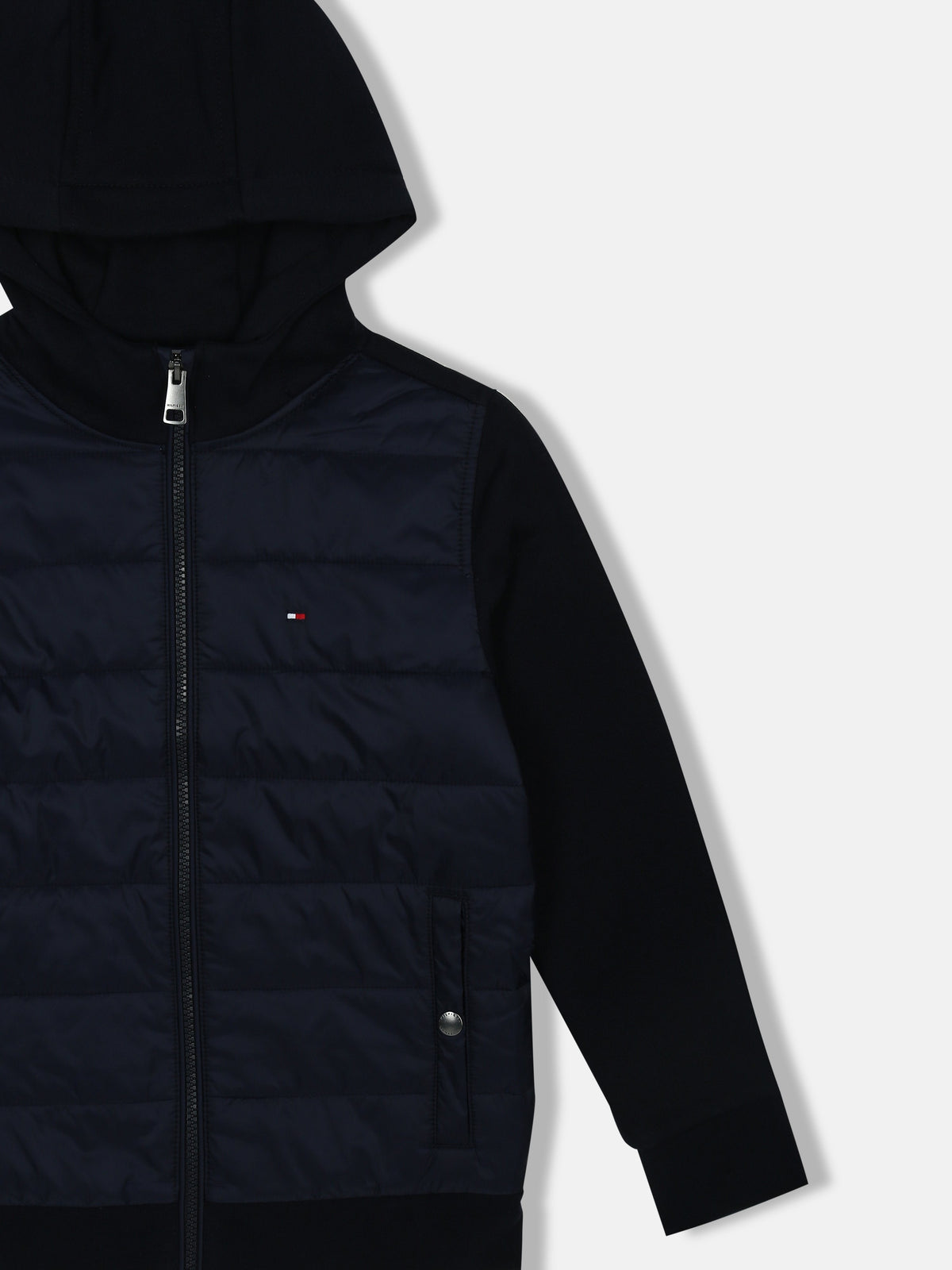 Boys Quilted Regular Fit Nylon Jacket Desert Sky