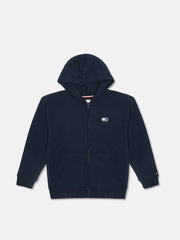 Boys Solid Regular Fit Cotton Sweatshirt Dark Night Navy