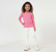 Rib Leggings 2X2 Lycra Rib Off White