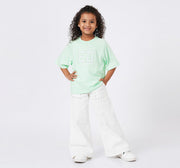 Anti Fit T Shirt with Print Green