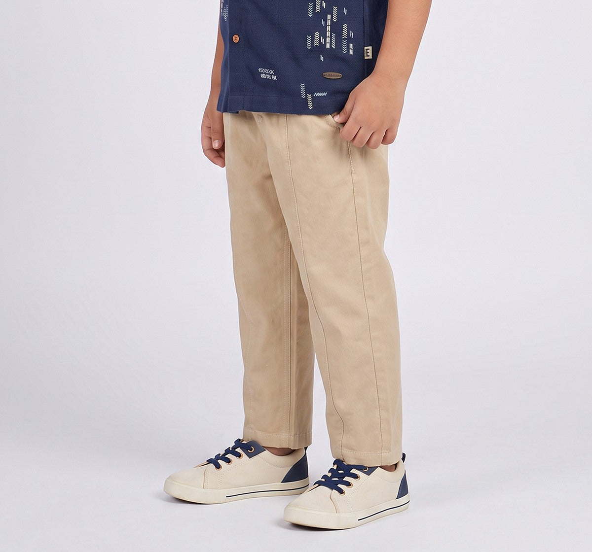 Cotton Twill Trouser Beige