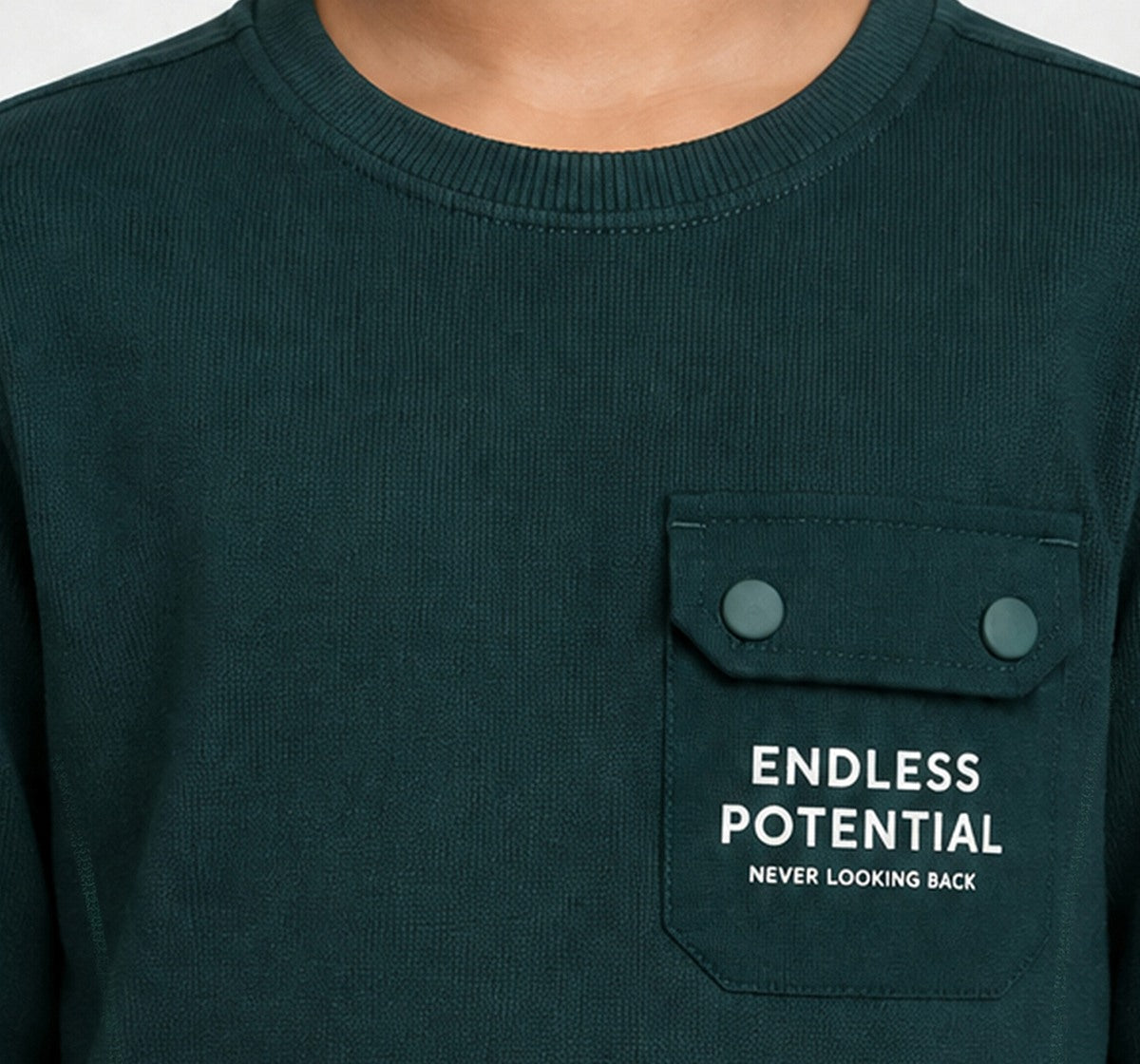 Full Sleeves Rugby Polo T-Shirt Green