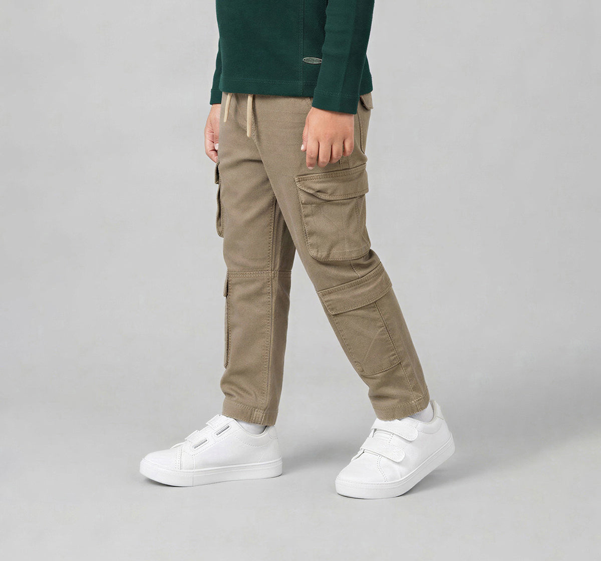 Cargo Denim Bottom Blue