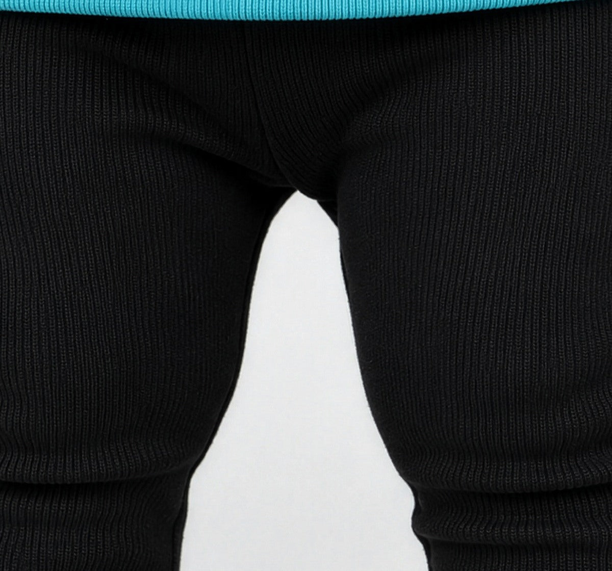 Legging Bottoms Rib Black