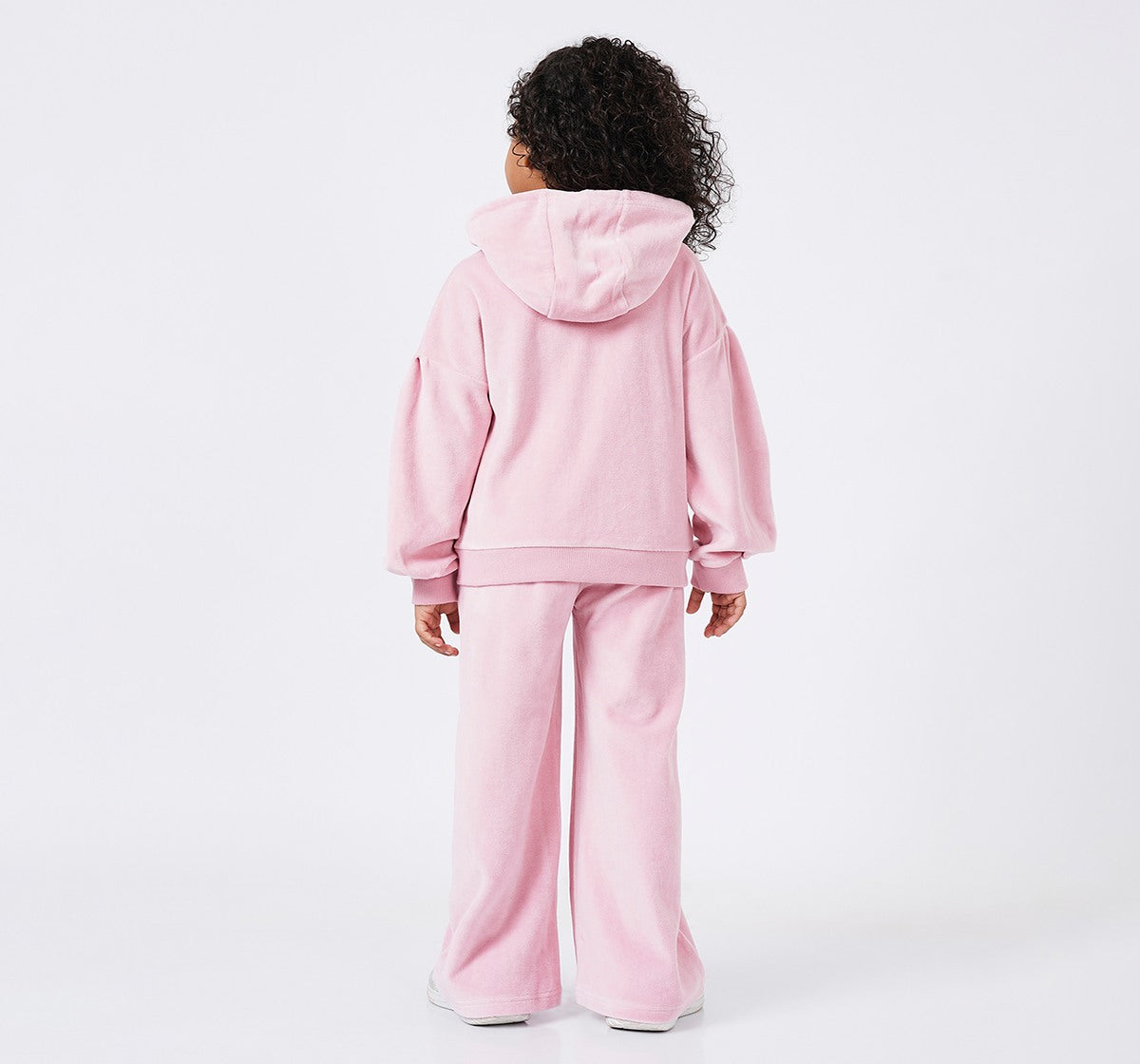 Full Sleeves Knit Set with Embroidery Rosewood