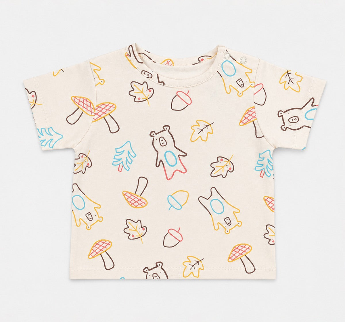Half Sleeve Tees Multi Pack of 2