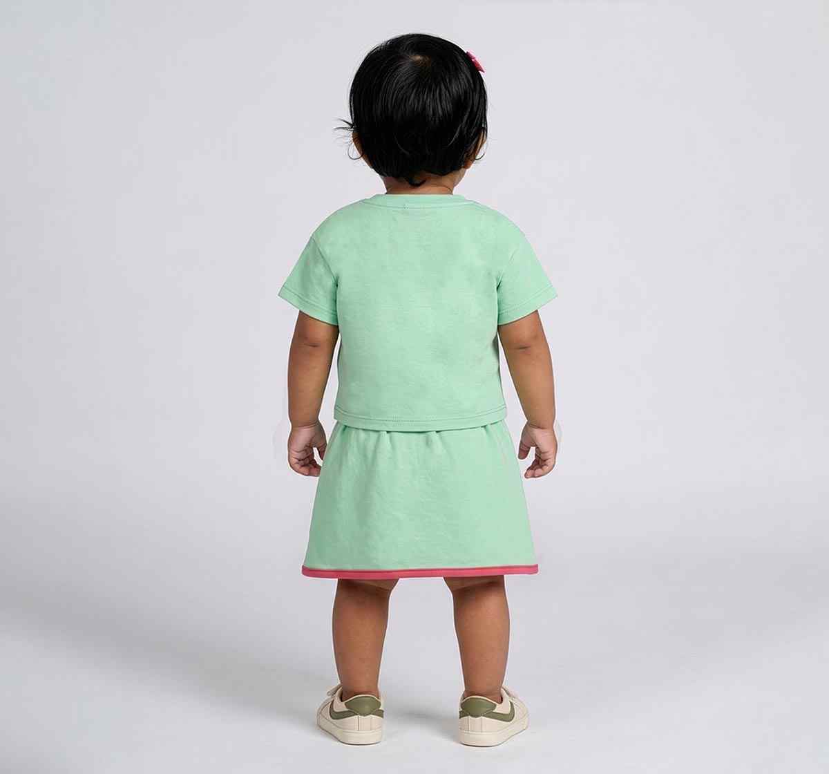 Te & Skort Set Green