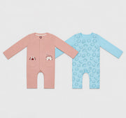 Full Length Rompers Multi Pack of 2